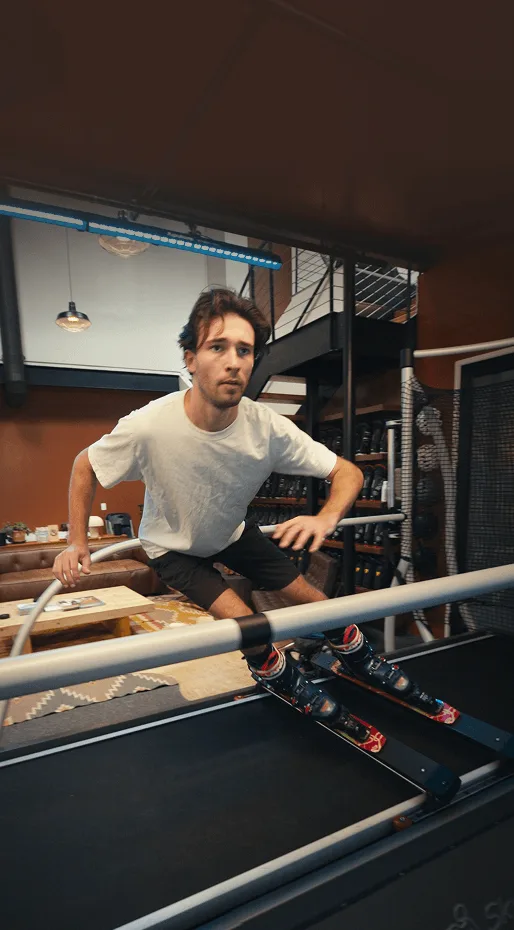 Ski simulator coaching